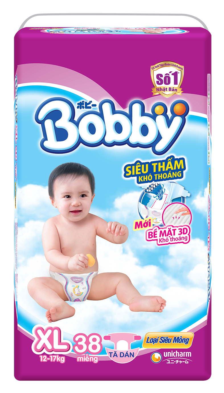 Bobby - tã giấy fresh sm xl38