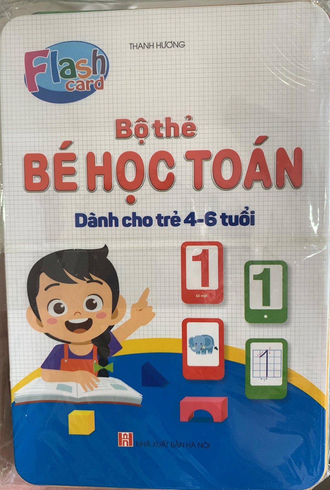 Bộ Thẻ Bé Học Toán 4-6 Tuổi