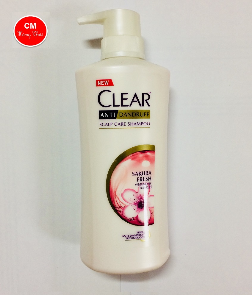 XẢ HÀNG  Dầu Gội Sạch Gàu Clear ANH ĐÀO SAKURA Thái Lan
