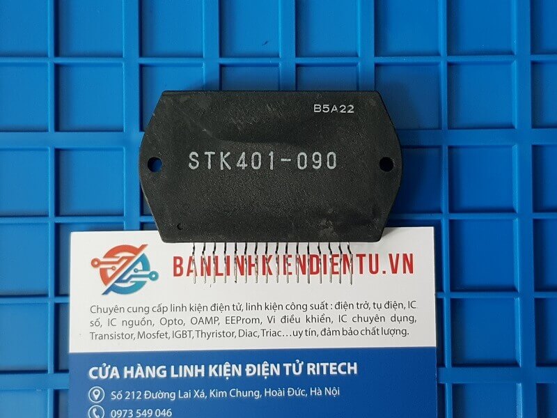 1 chiếc stk401-090 ic khuếch đại âm thanh af audio amplifier 50w