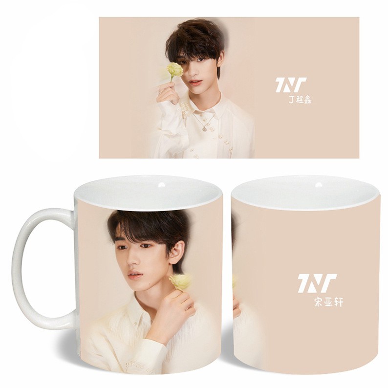 Ly cốc sứ IN HÌNH TNT Thời đại thiến niên đoàn dễ thương tiện lợi