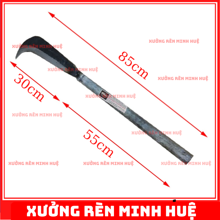 Dao phát cây, dao phát cỏ chuẩn Đa Sỹ, làm bằng nhíp 100%