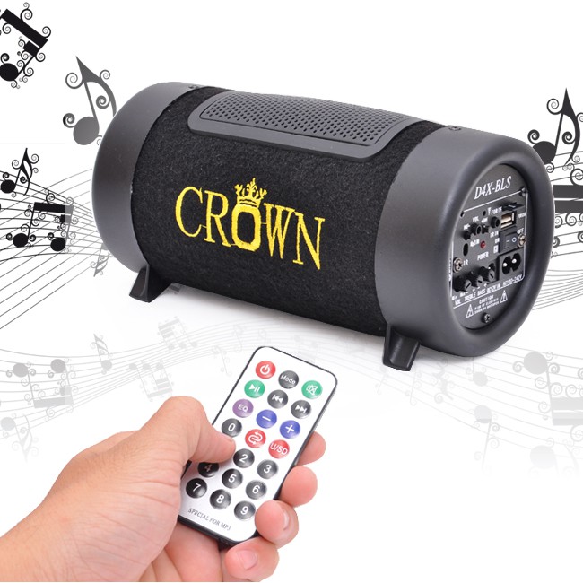 Loa BLUETOOTH T400 nghe nhạc thẻ nhớ, usb - loa crown 4 đế