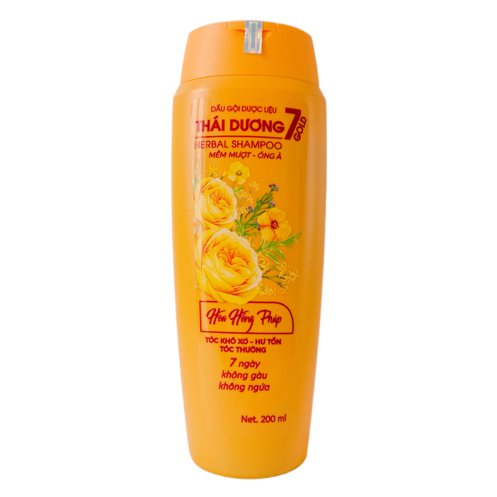Dầu gội Thái Dương 7 Gold Hoa hồng Pháp