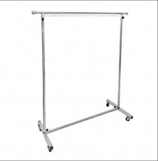 Sào Phơi Đồ Trơn Cây Phơi Đồ Xào Phơi Quần Áo Inox 201 Loại Dày có bánh xe
