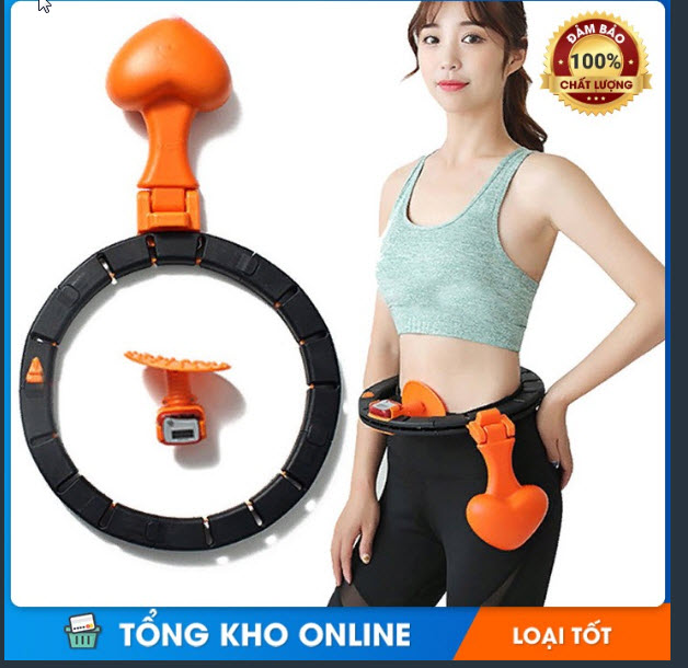 Vòng lắc eo thông minh Hàn Quốc có đồng hồ đếm số vòng - Vòng lắc eo thông minh Hàn Quốc