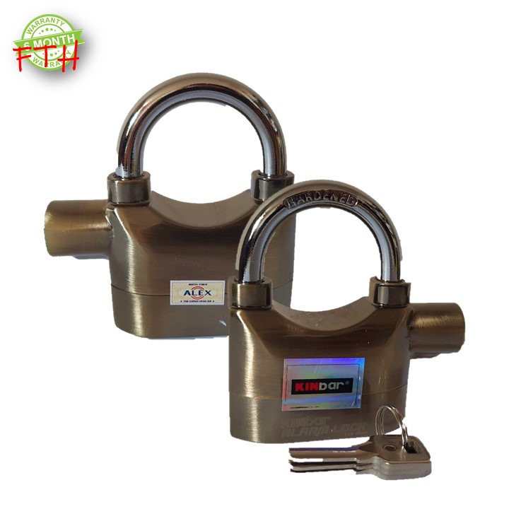 [HCM]Ổ khóa chống trộm hú báo động Kinbar