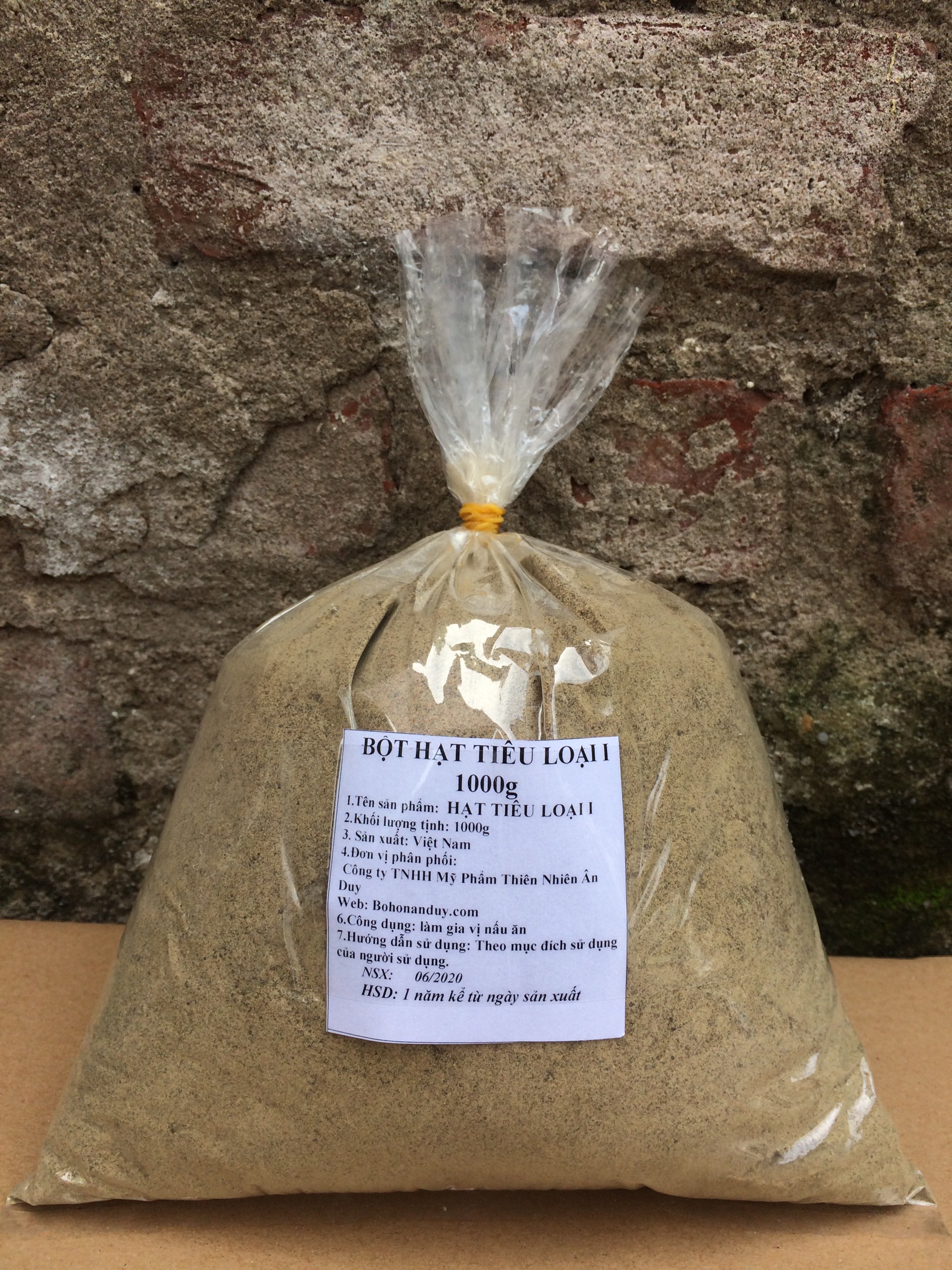 Bột hạt tiêu 1000g