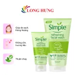 Sữa rửa mặt Simple Refreshing Facial Wash giúp làm sạch cho da nhạy cảm (50ml/150ml)