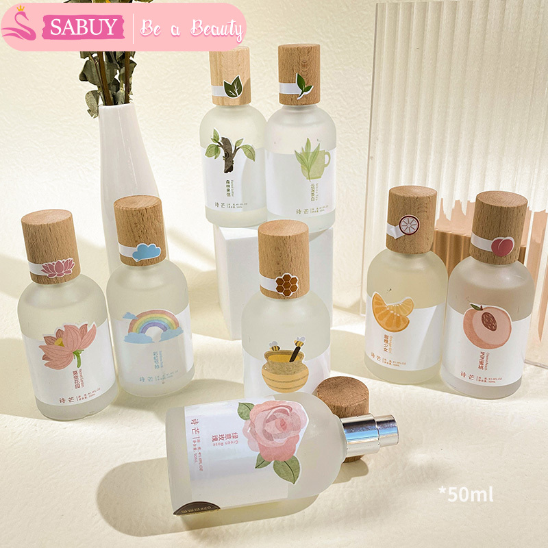 Nước hoa 50ml Nước hoa nam nữ Để lại hương thơm lâu dài Mùi thơm nhẹ nhàng Hương thơm tươi mát Hương thơm trái cây