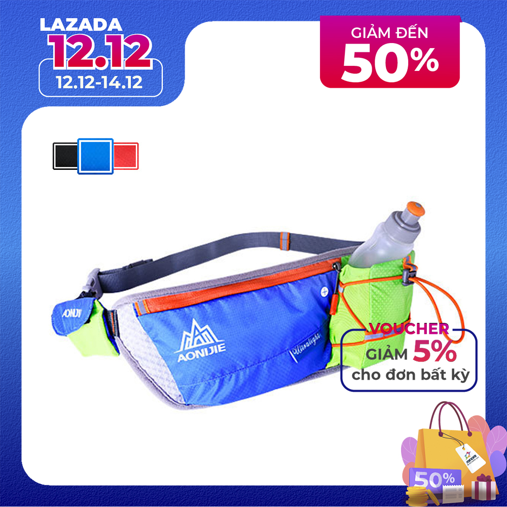 Đai chạy bộ thể thao aonijie e887 running belt aonijie e887 + tặng 1 bình nước 250ml