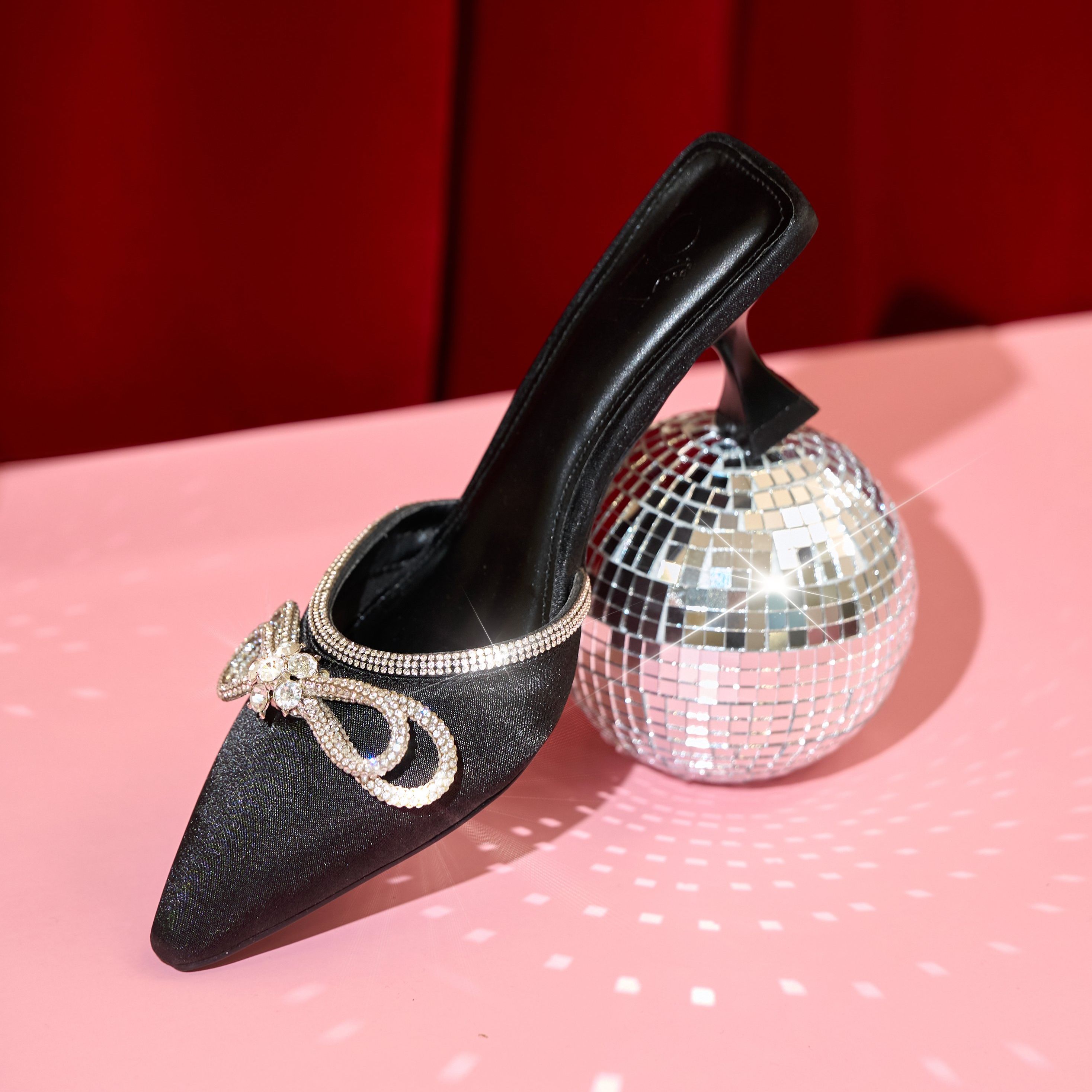 OLV - Giày Estella Rhinestone Heels