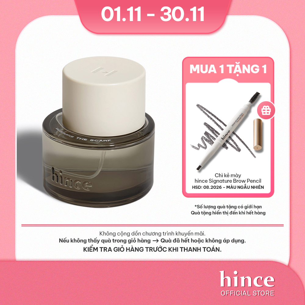 Nước hoa unisex 5 tầng mùi hương hince hince Eau De Parfum 50Ml