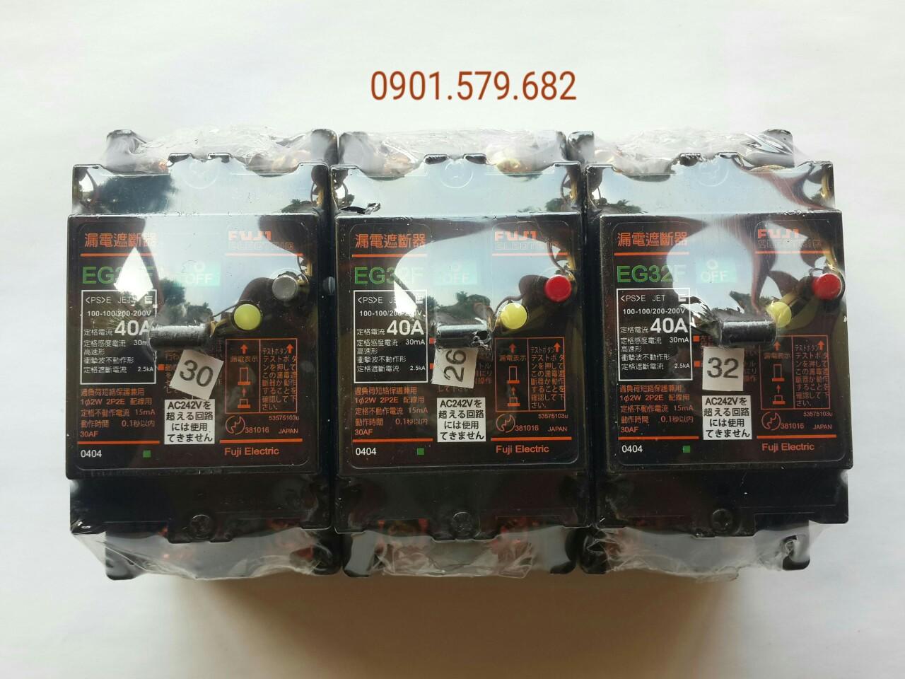 Aptomat cb chống giật nhật bản 40a