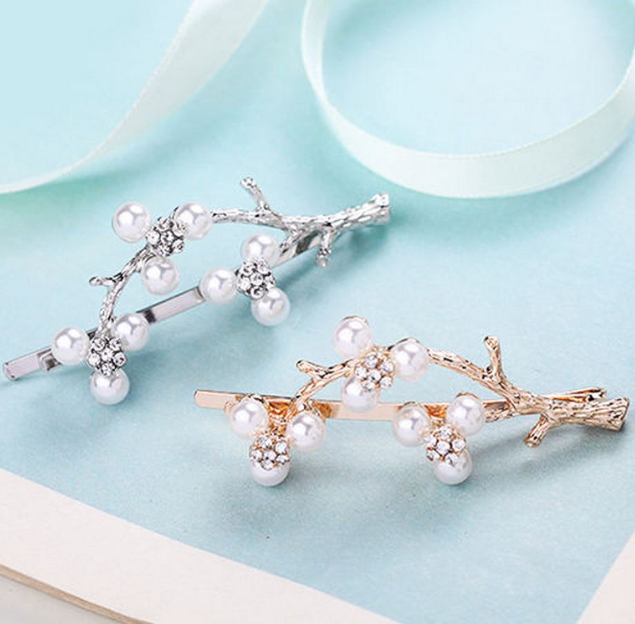 👑kẹp tóc nữ thời trang hàn quốc dễ thương hình cành cây - phụ kiện tóc kt01