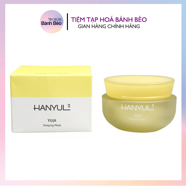 Mặt nạ ngủ dưỡng da trắng sáng Hanyul Yuja Vita-C Sleeping Mask 60ml
