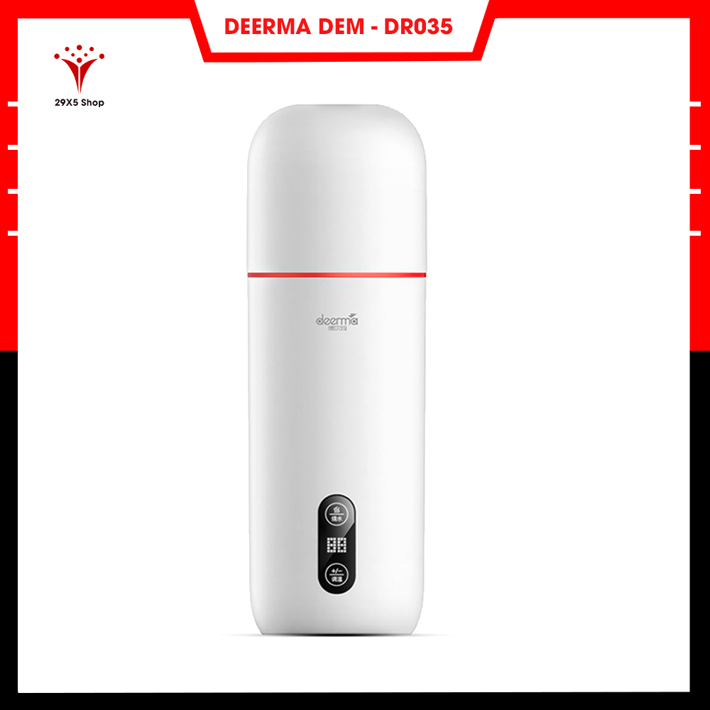 Bình đun nước giữ nhiệt DEERMA DEM DR035 - dung tích 350ml - chất liệu thép không gỉ - thiết kế sang trọng nhỏ gọn