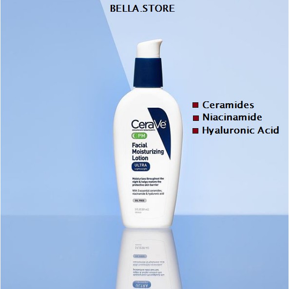Kem dưỡng CeraVe PM Facial Moisturizing Lotion