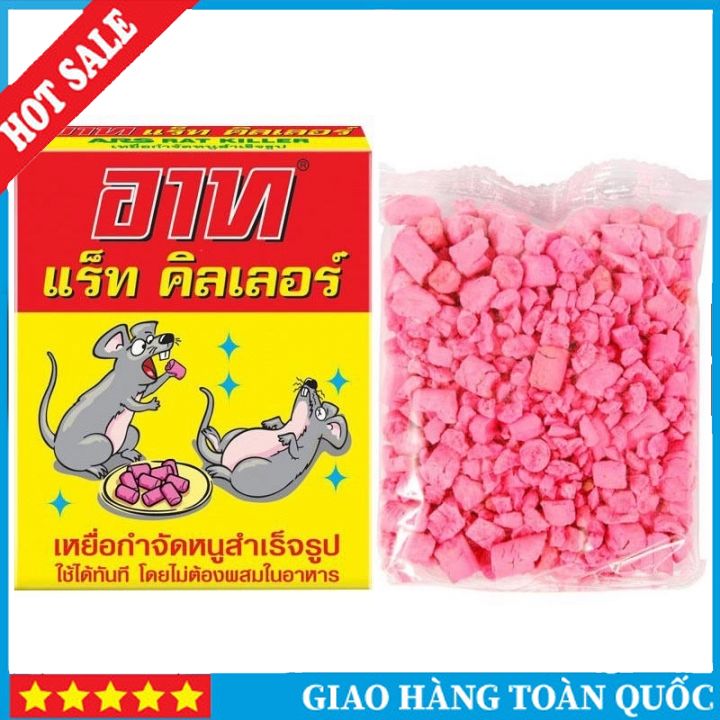 Thuốc diệt chuột thái lan hộp 80g dạng viên