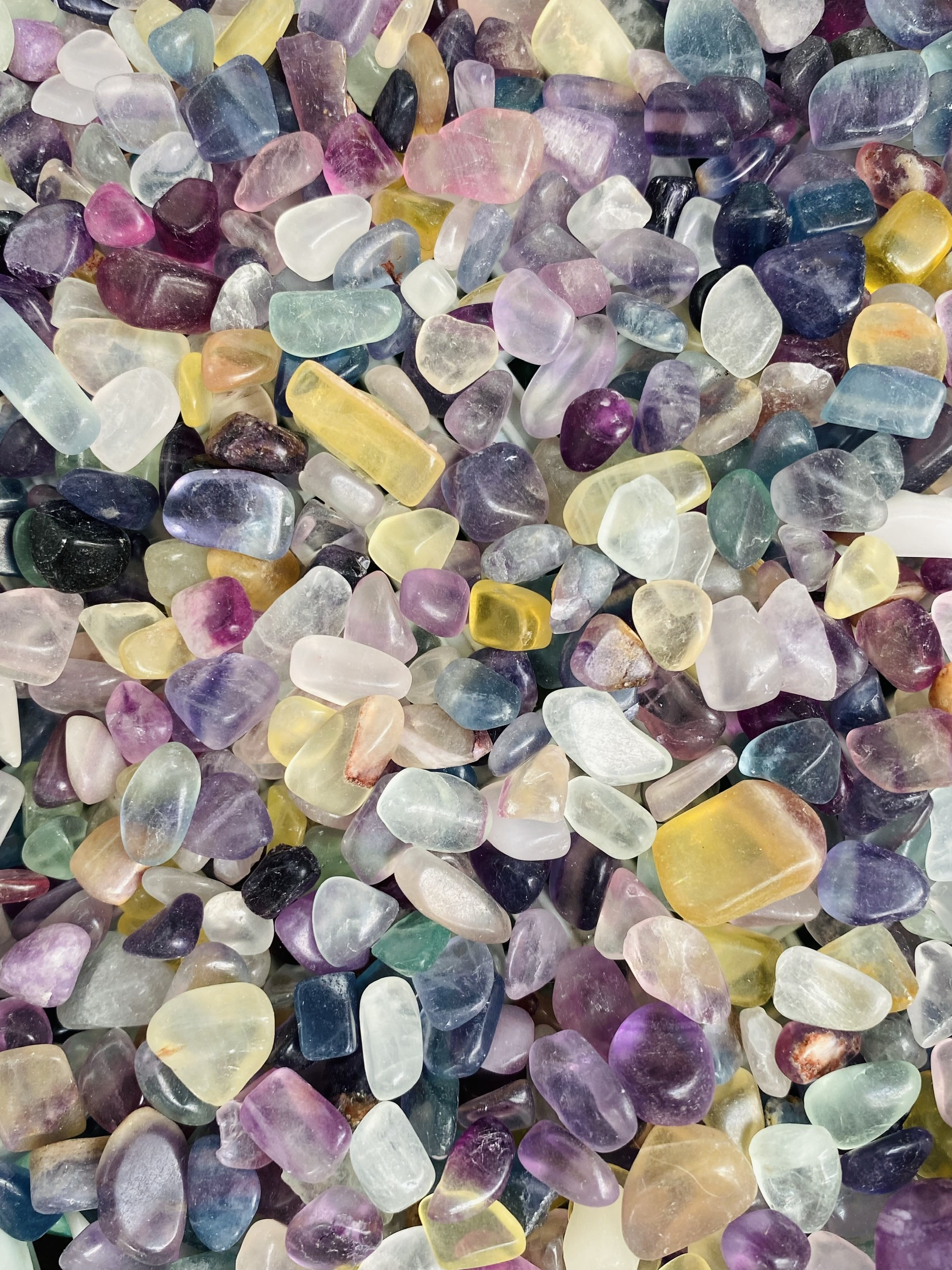 100g Vụn đá Fluorite tự nhiên