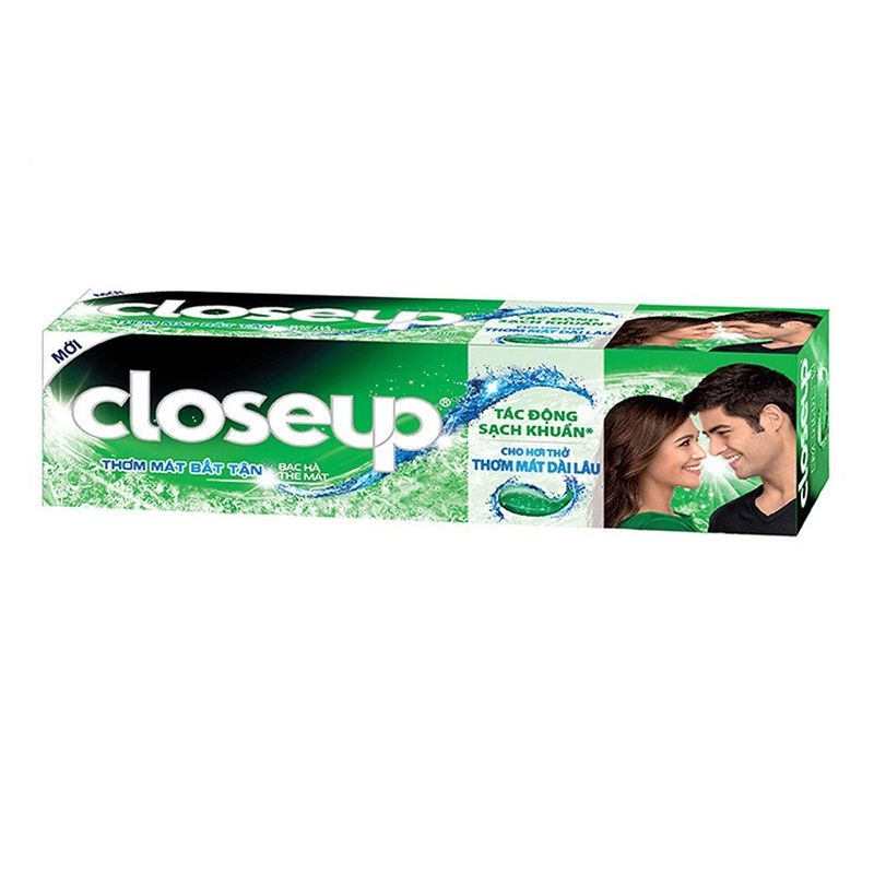 [HCM]Kem đánh răng Close Up bạc hà 180g