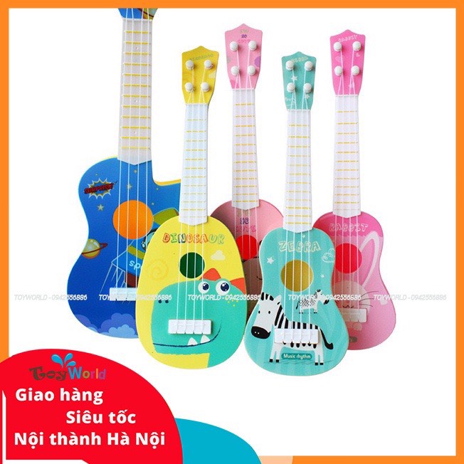 Đàn guitar Ukulele đồ chơi xinh xắn dành cho bé