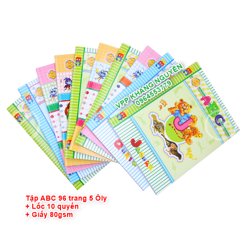 Tập hòa bình abc 96trang 5ô