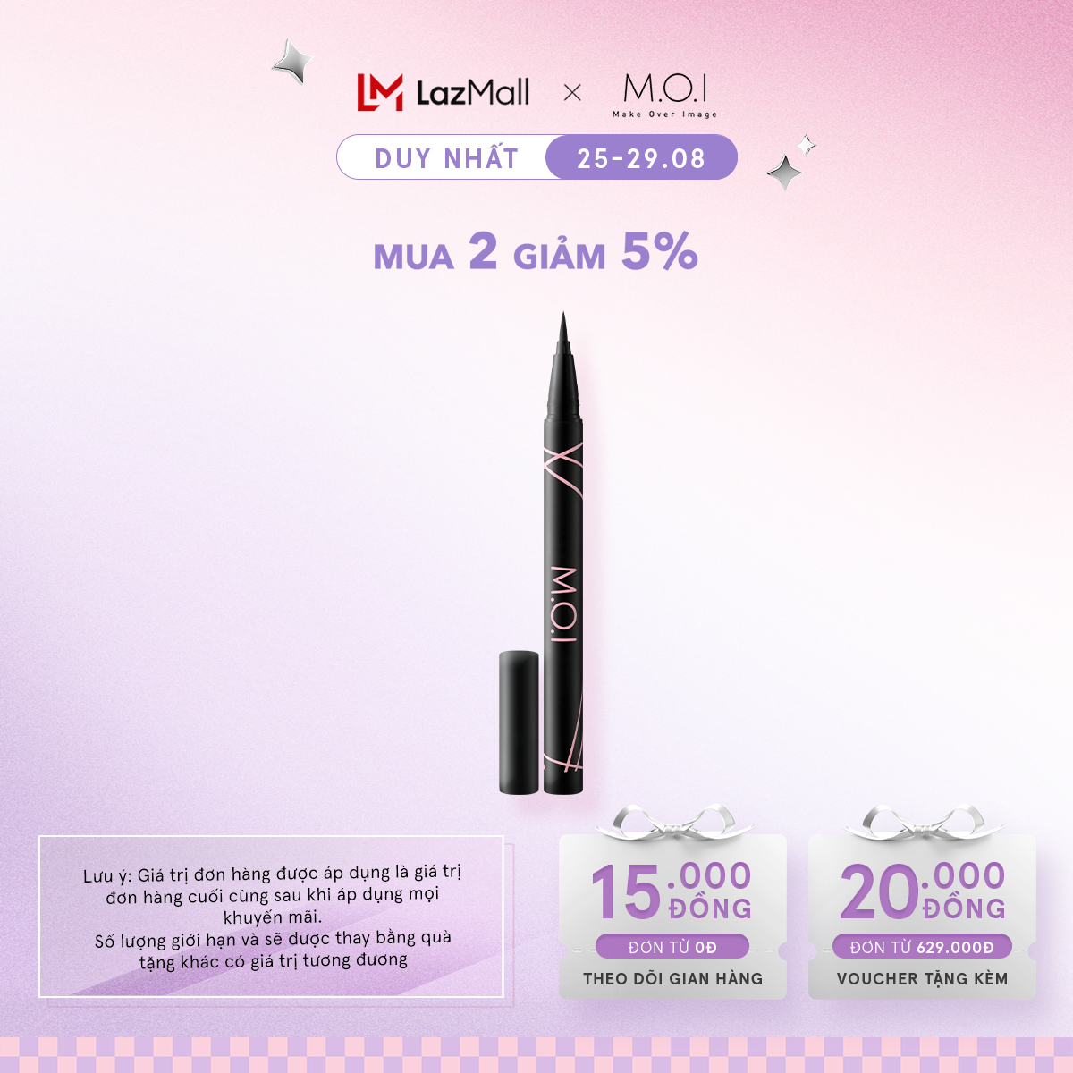 Bút kẻ mắt nước M.O.I Perfect Shape Eyeliner