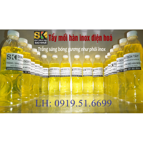 Dung dịch tẩy mối hàn inox