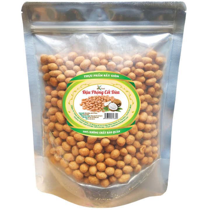 500g bịch đậu phộng da cá cốt dừa SK FOOD