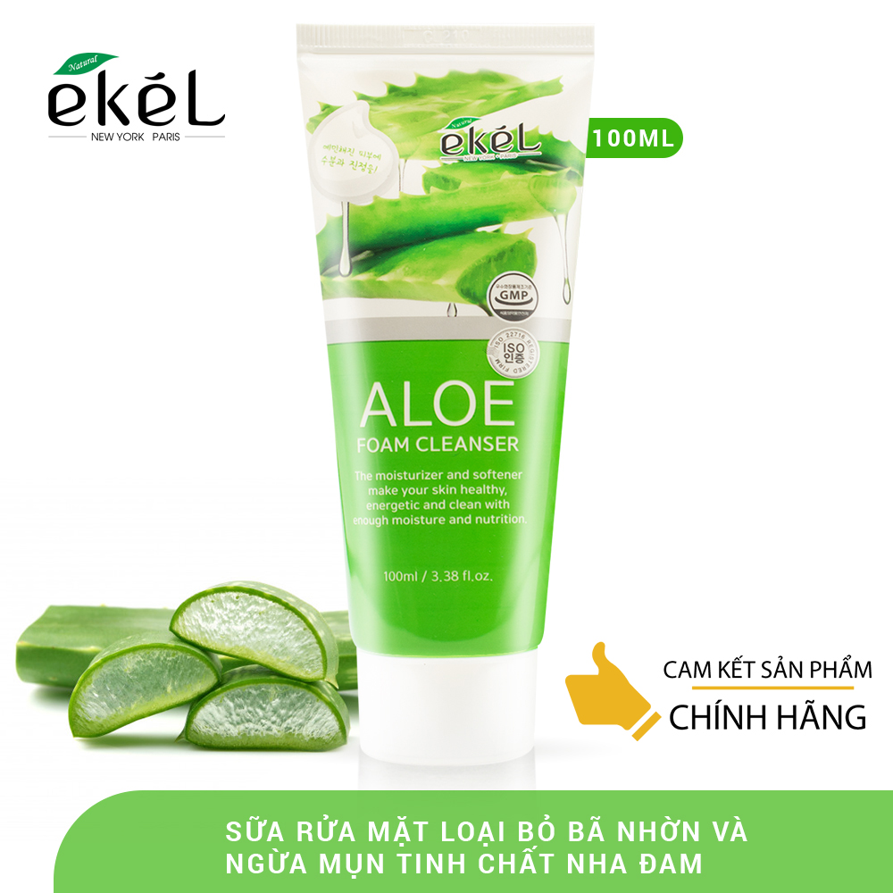 Sửa rửa mặt Ekel 100ml chiết xuất Nha đam