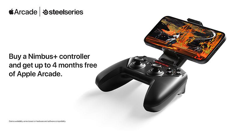 Tay cầm chơi Game Steelseries NIMBUS+ Apple Gaming Controller