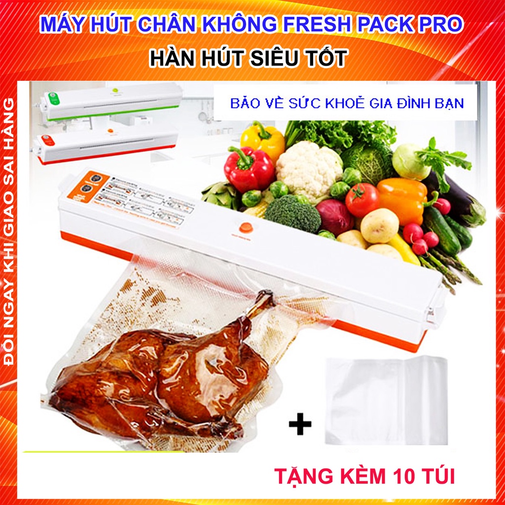 Máy Hút Chân Không Cao Cấp - Máy Không Kén Túi Đa Năng  Máy hút chân không thực phẩm Fresh Pack Pro cao cấp máy hút chân không fresh pack pro giá tốt Tháng 10, 2023