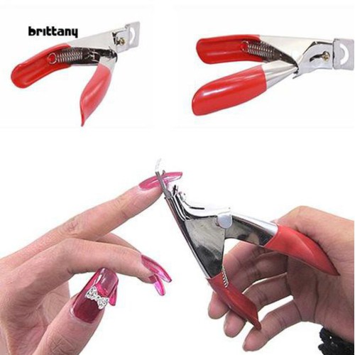 Kìm cắt móng tay giả - Dụng cụ làm móng - Kéo cắt móng