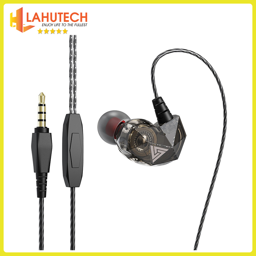 Tai Nghe Nhét Tai Thể Thao Móc Qua Vành Tai Earphone ASK2 - Lahutech