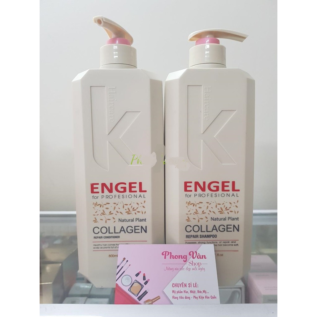 Bộ dầu gội xả Eng.el siêu thơm siêu mềm mượt 800ml x 2