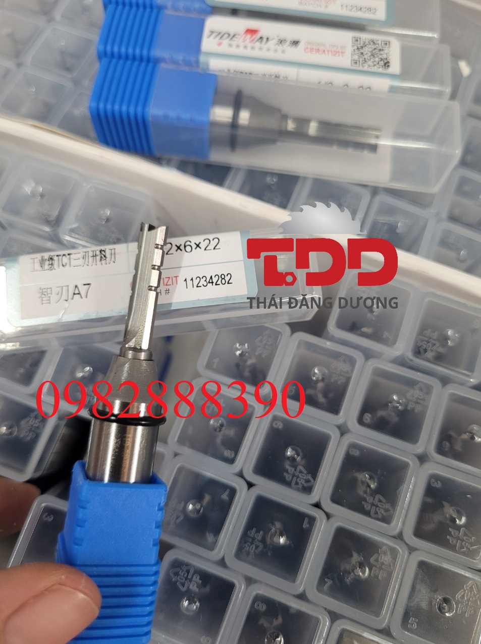 Mũi cắt cnc 3 me khứa 1/222