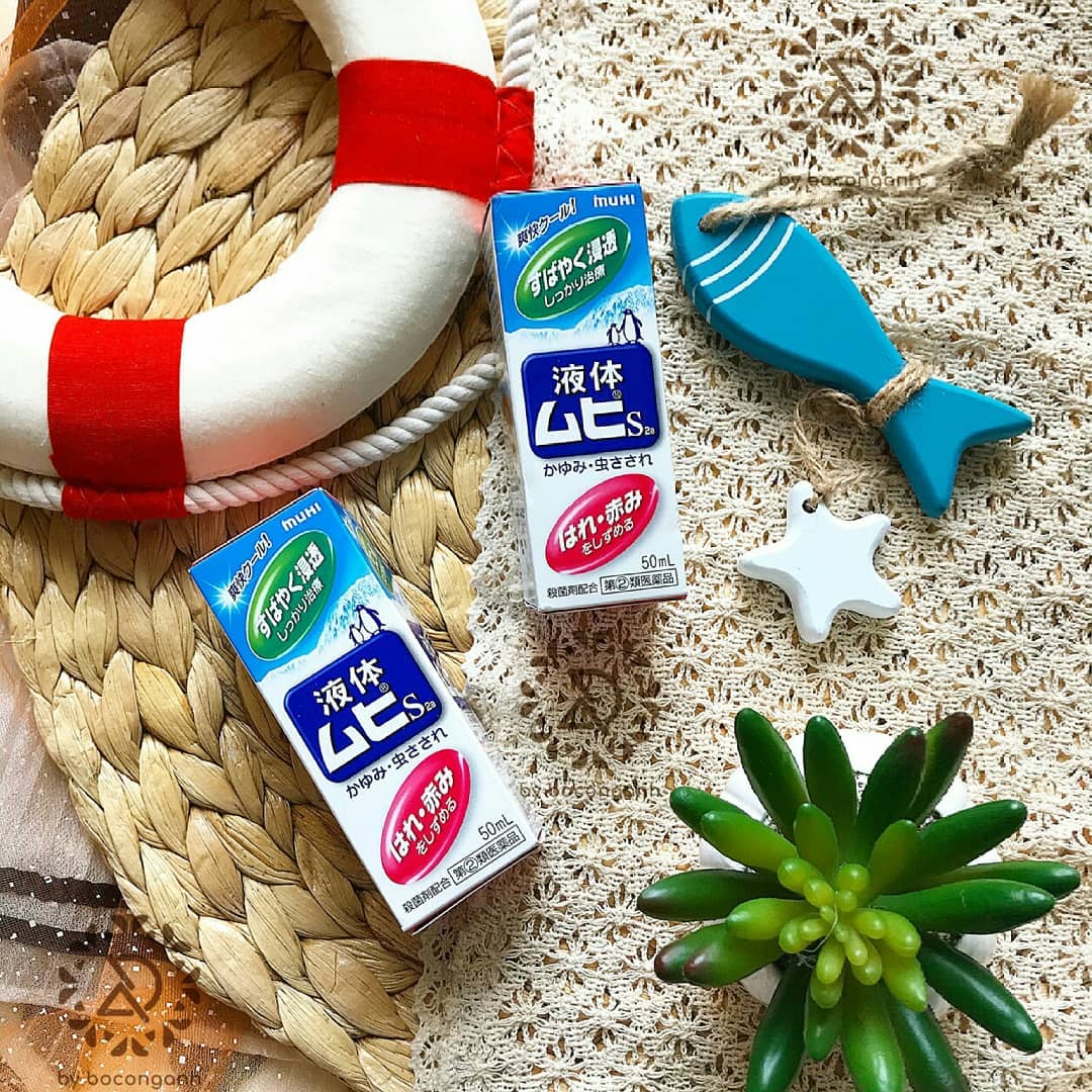 Lăn Muỗi & Công Trùng Đốt MUHI 50ml (Cho trẻ từ 6 tháng tuổi trở lên) - Lăn Bôi Muỗi Đốt Và Côn Trùng Cắn Muhi Chim Cánh Cụt, 50ml