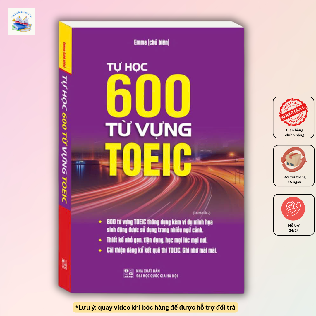 Sách - tự học 600 từ vựng toeic