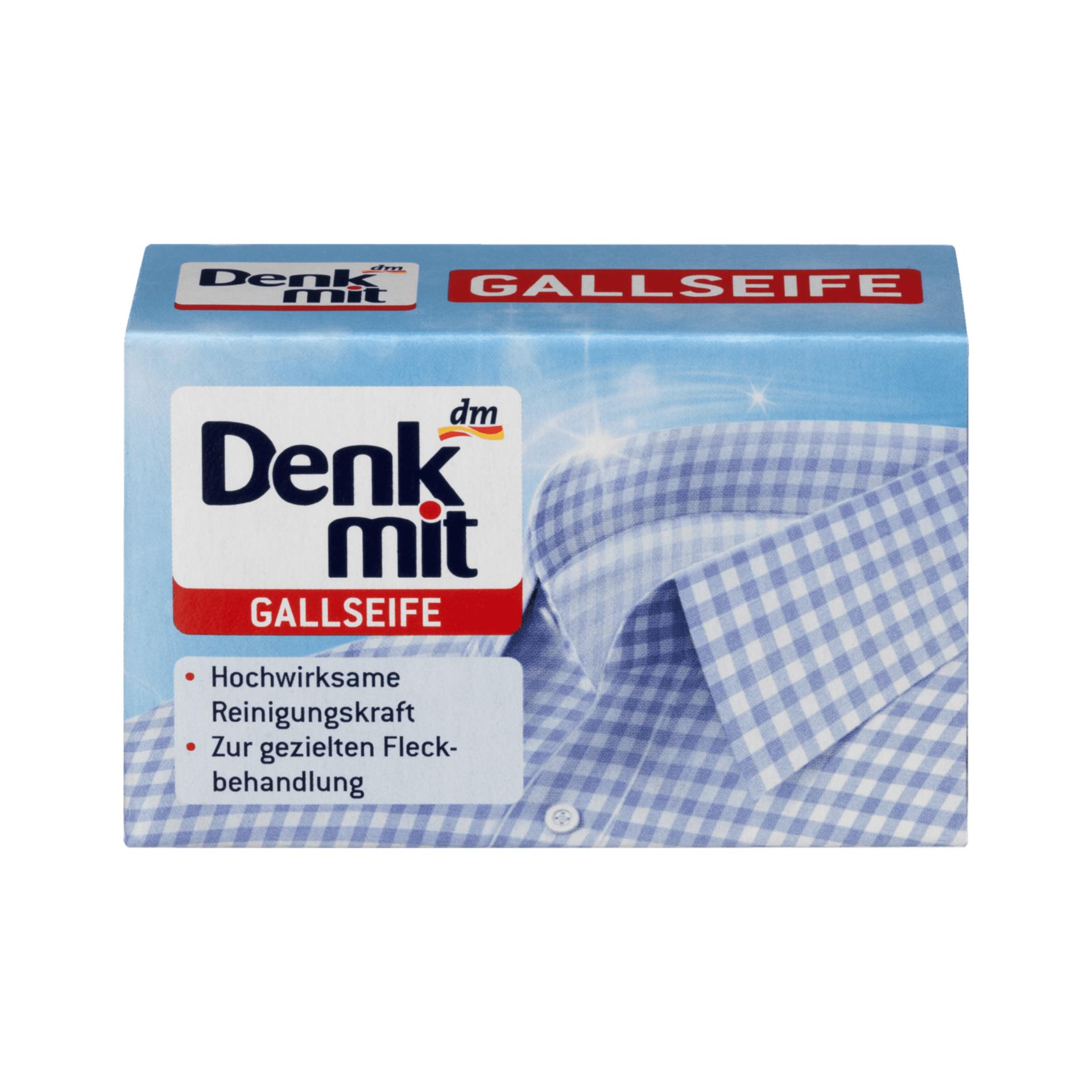 Bánh xà phòng làm sạch cổ áo sơmi Denkmit Đức