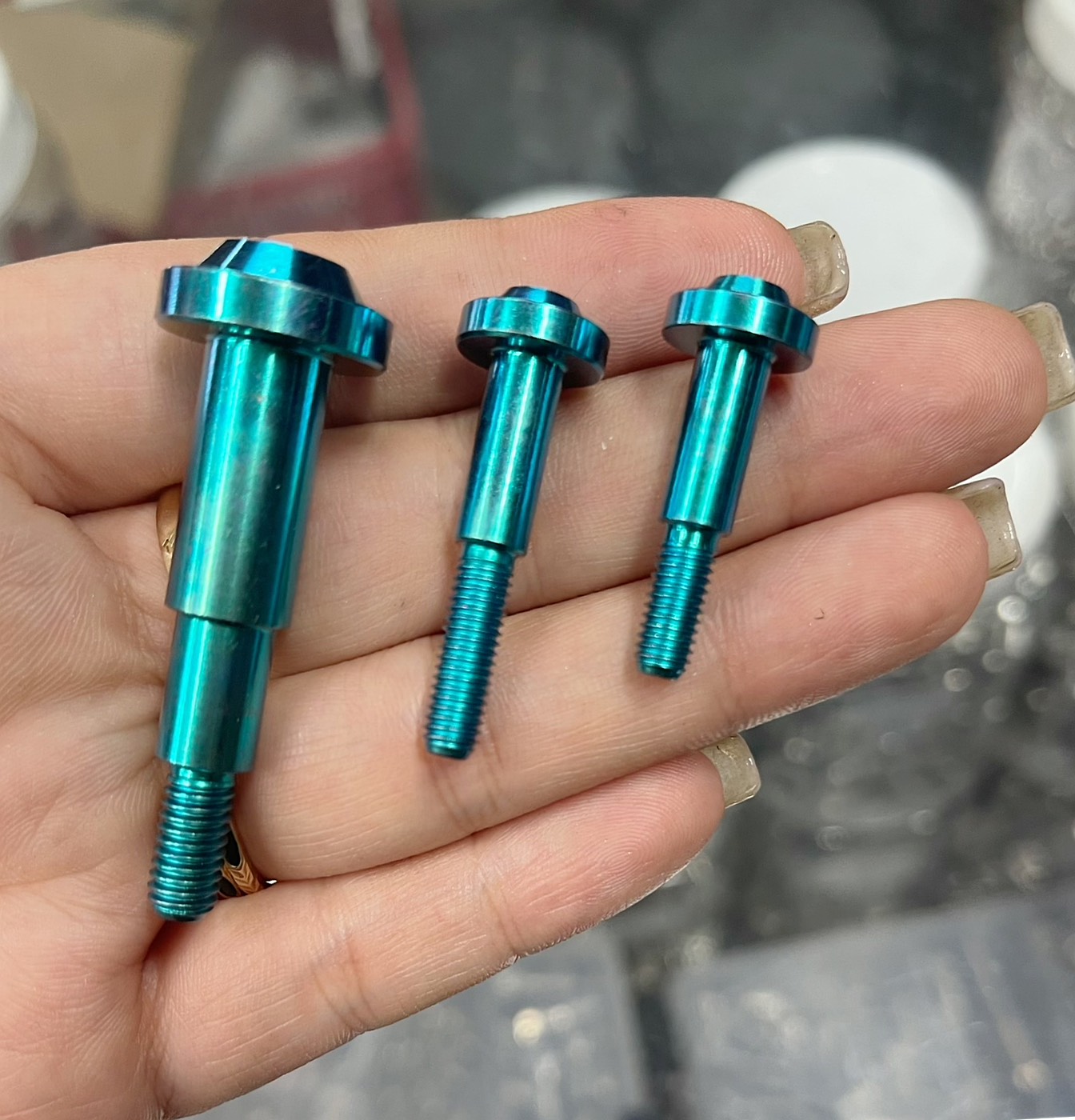Bộ 3 ốc tay thắng vario - ab gr5 titan