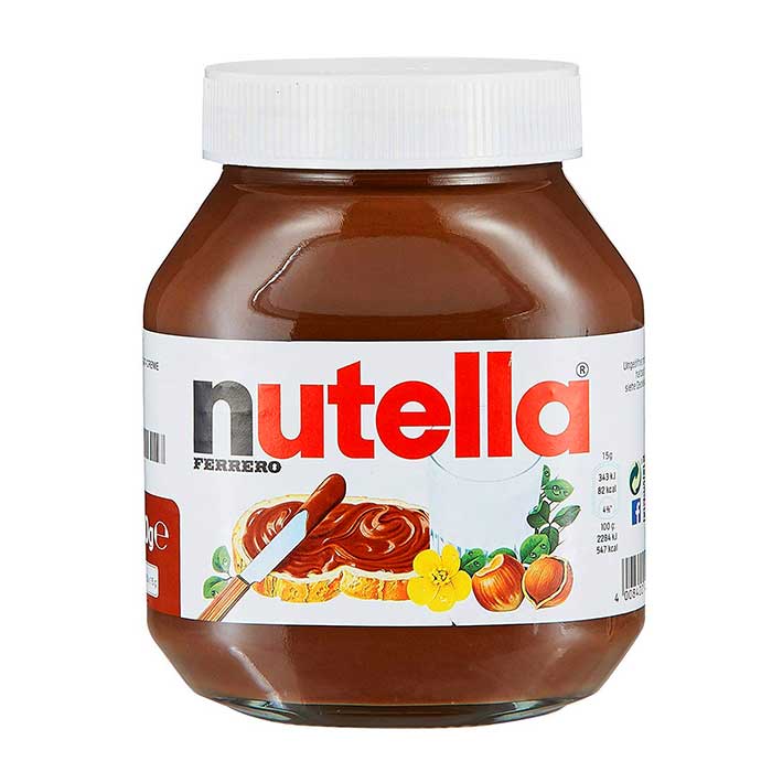 Mứt Cacao Bơ Hạt Phỉ Nutella hũ thuỷ tinh 450g