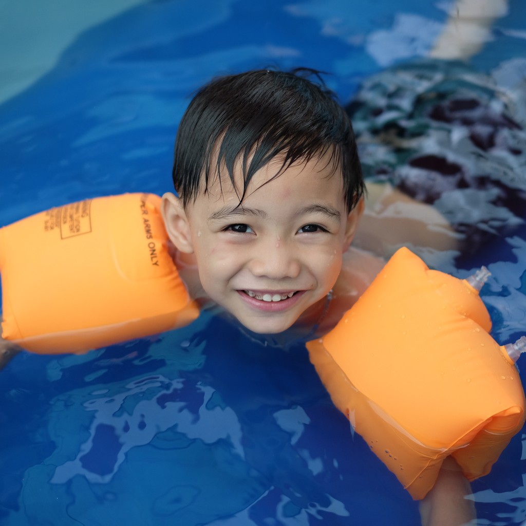 [Freeship + Qùa tặng] Đôi phao tay tập bơi dành cho cả người lớn và trẻ em chất liệu siêu bền