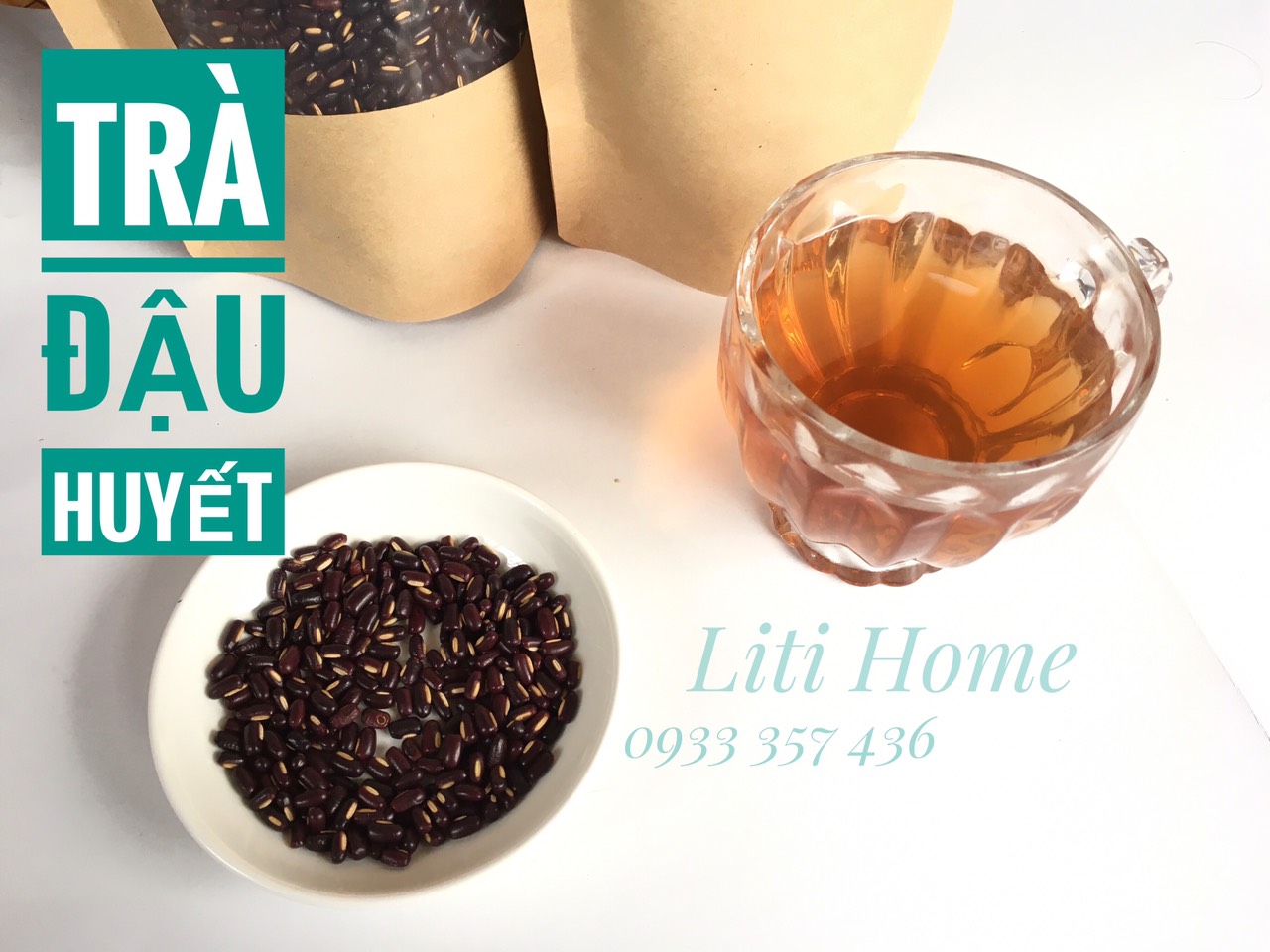 Trà đậu huyết rang , trà xích tiểu đậu, thơm ngon, bổ dưỡng