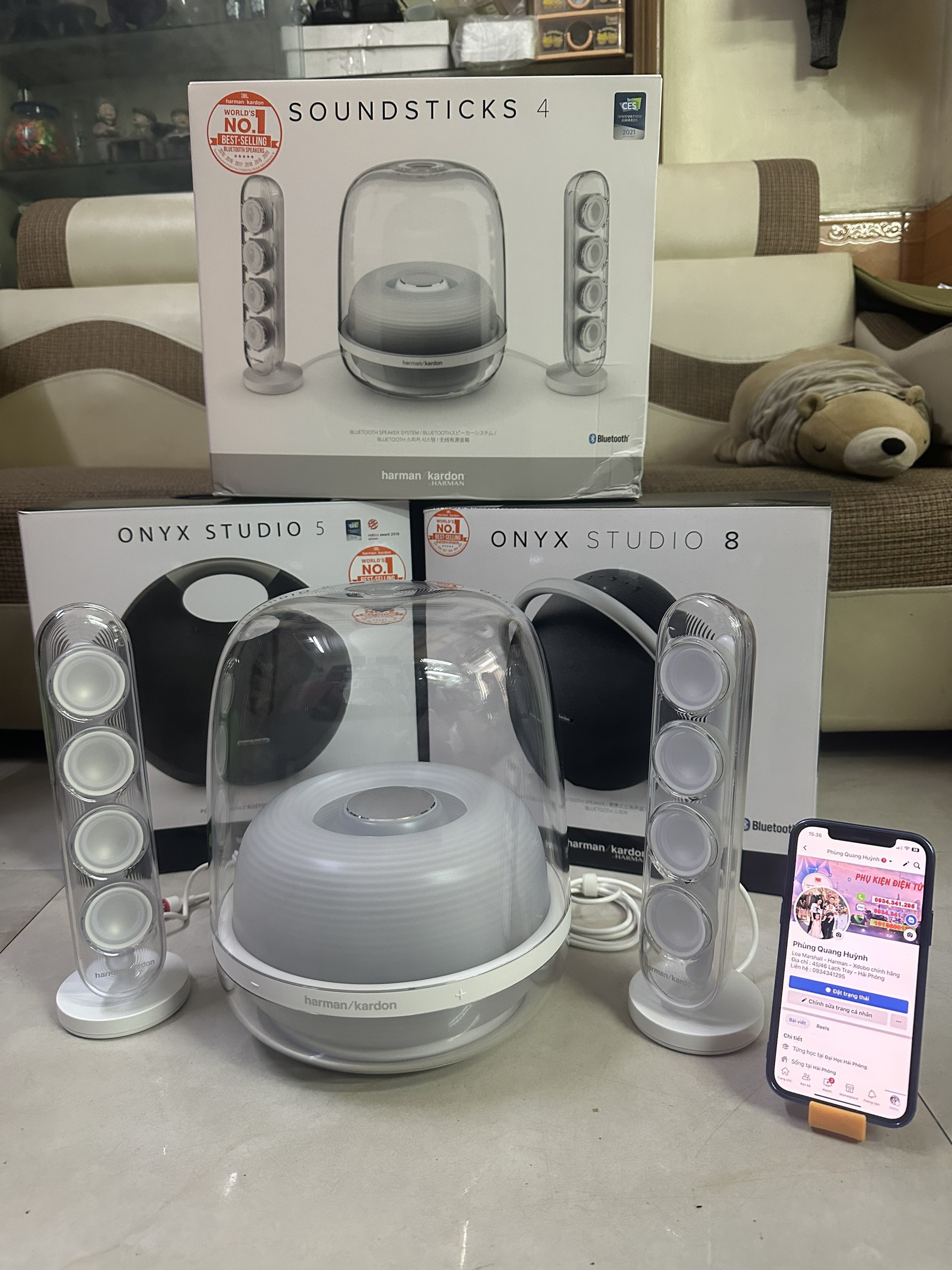 Loa harman kardon soundsticks 4 chính hãng pgi - hàng lướt
