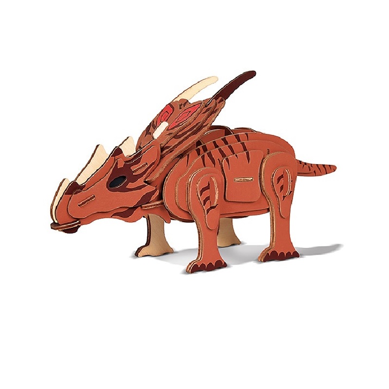 [HCM]Đồ chơi lắp ghép mô hình 3D bằng gỗ - Khủng Long Achelousaurus cắt laser