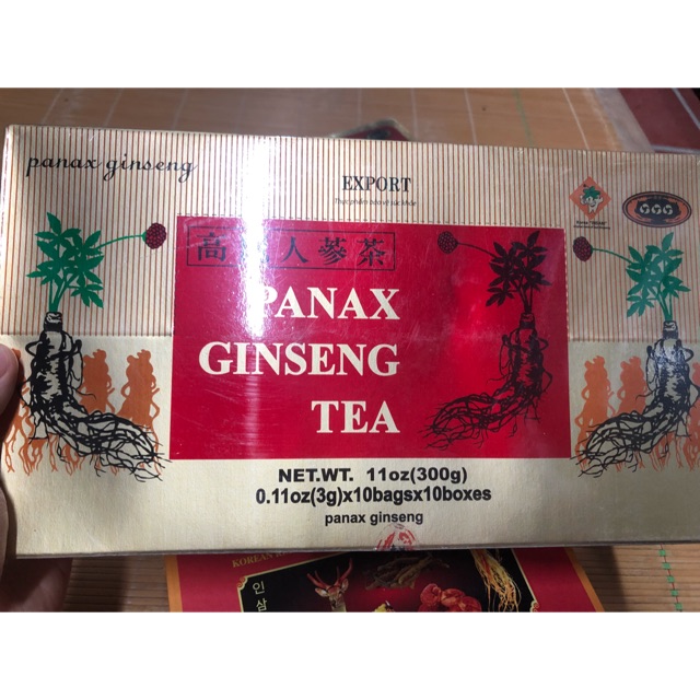 Trà sâm Panax ginseng tea 100 gói x 3g