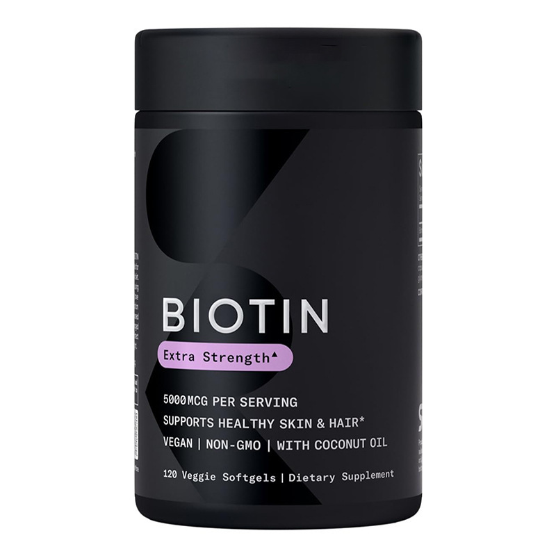 TK Hot Sale 120 Biotin Softgels BIOTIN Source Factory