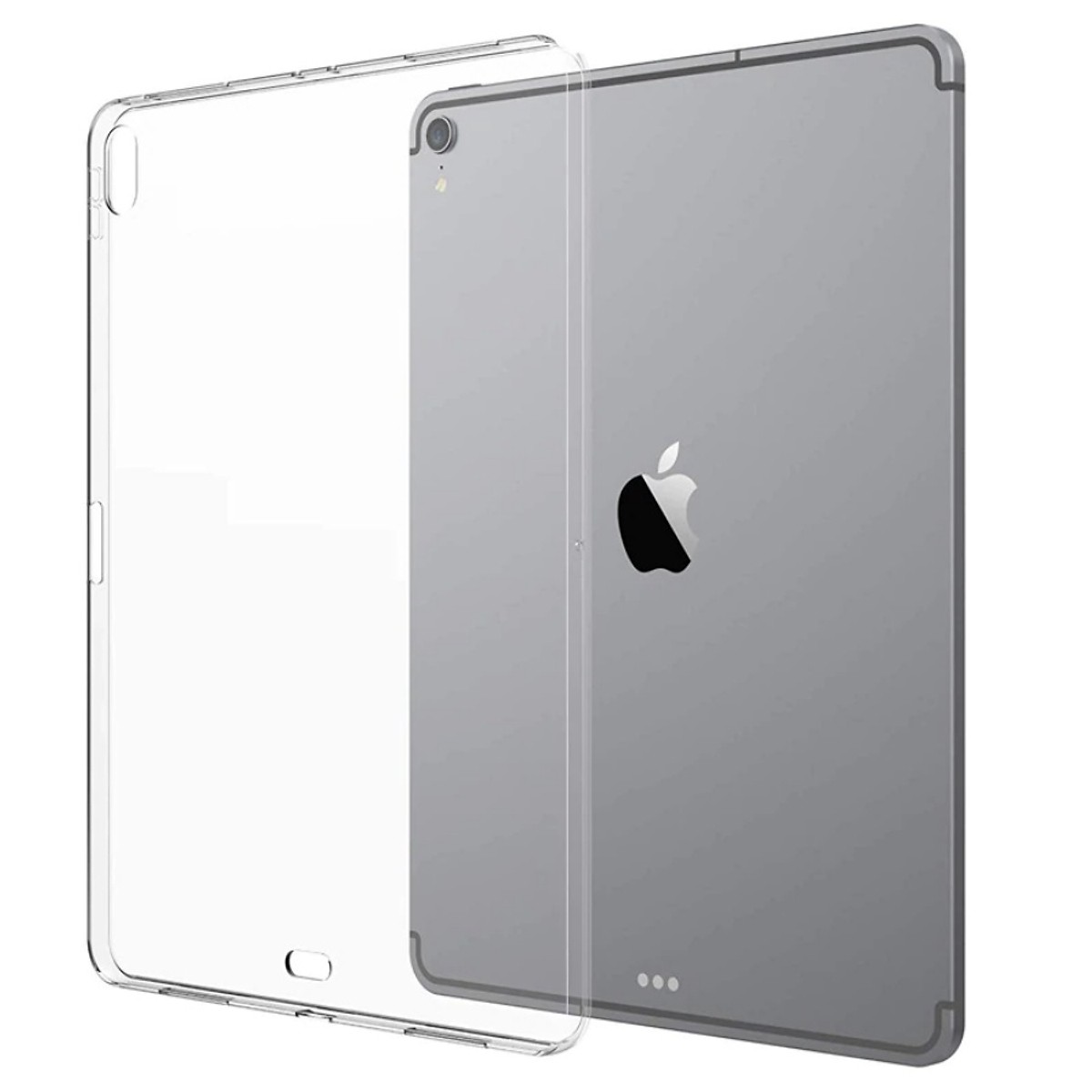 Ốp lưng silicon iPad Pro 2018 màn hình 11 inch  TLC CAS2018-11 (Trắng trong suốt)