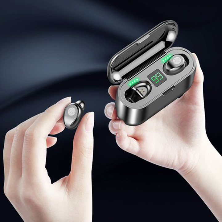 Tai nghe bluetooth Amoi f9 - Tai nghe bluetooth nhét tai mini cực xịn
